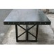 TABLE METAL RECTANGULAIRE